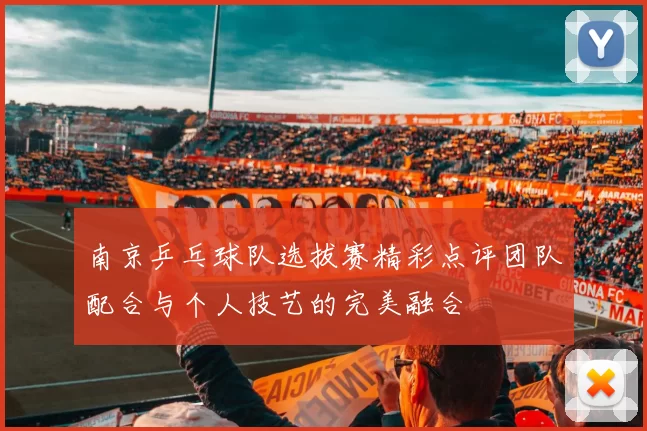 南京乒乓球队选拔赛精彩点评团队配合与个人技艺的完美融合
